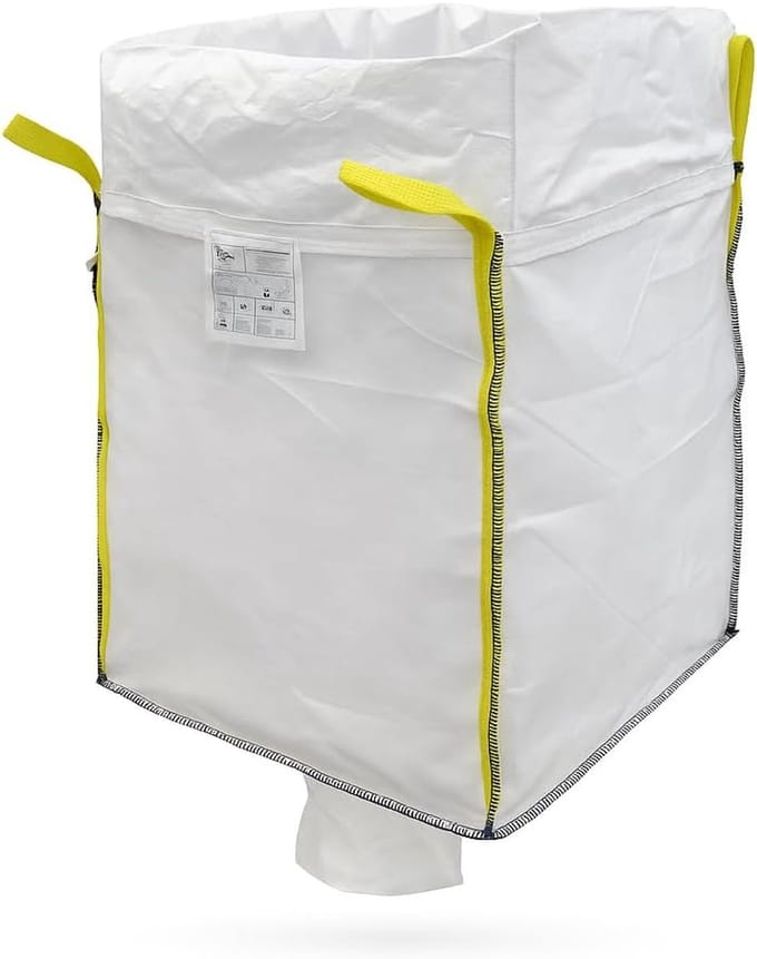 Big Bag - Afvalzak - Bulk Goederen Transport - Met Vulschort Uitloop - 90x90x110cm
