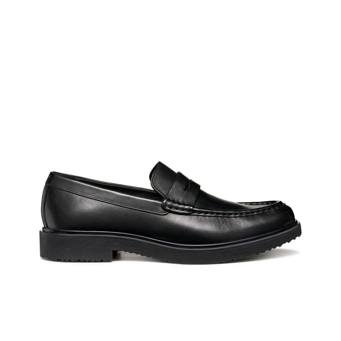 Geox Massimiano Loafers Zwart EU 45 Man
