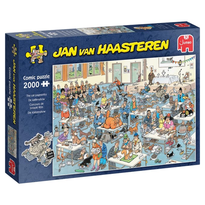 Jumbo Jan van Haasteren Jigsaw Puzzle - The Cat Show 2000 pcs. 2D Puzzels