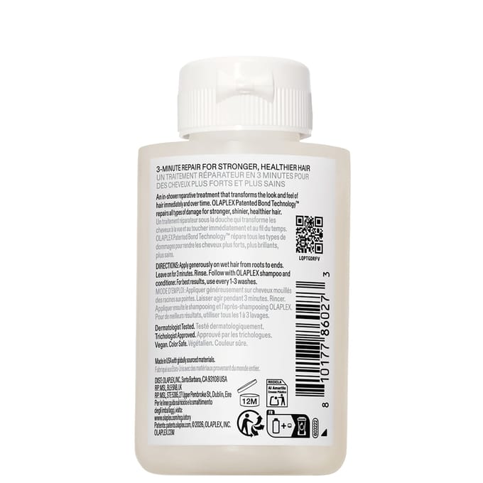 Olaplex Haarverzorging No. 3PLUS Complete Repair Treatment Hydraterende haarbehandeling Unisex 100 ml