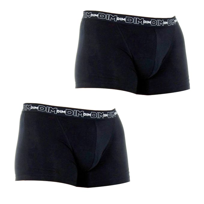 Pack-2 Boxers Katoen Streech ademende stof D6596 heren