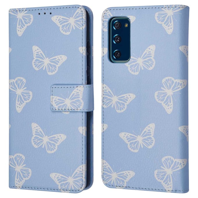 imoshion Hoesje - Geschikt voor Samsung Galaxy S20 FE - Design Bookcase smartphone - Butterfly