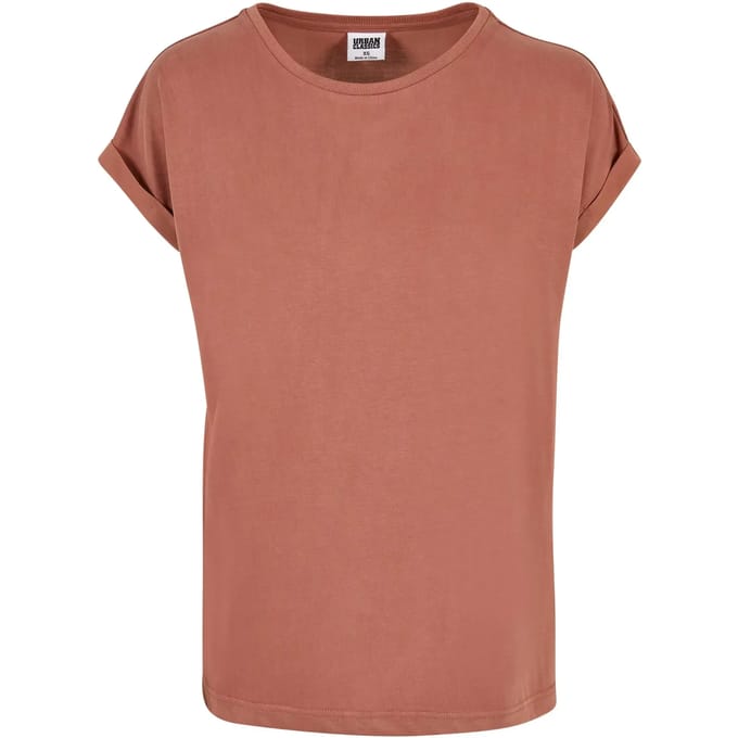 Urban Classics - Modal Extended Shoulder Top - XS - Oranje
