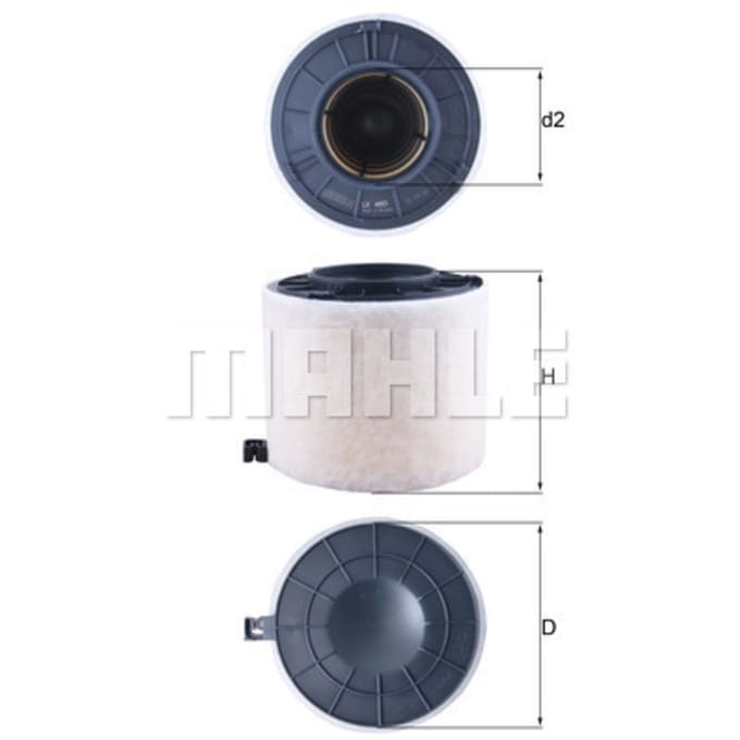 Luchtfilter KNECHT LX 4410