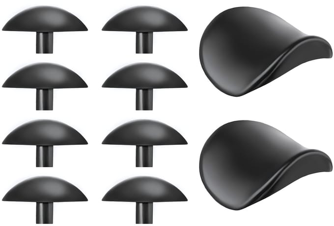 Malatec Schoenspanner - 4x - kunststof/metaal - maat 40/47 - schoenoprekker/schoenstretcher