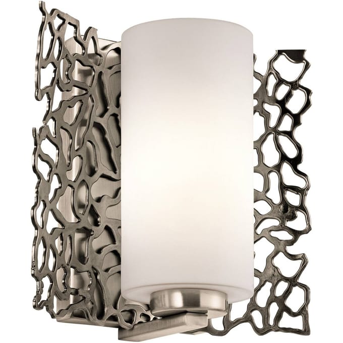 Moderne Wandlamp - Steady Lighting - Metaal - Modern - E27 - L: 14cm - Voor Binnen - Woonkamer - Eetkamer - Blauw