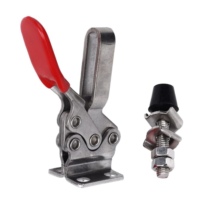 Snelspanner RVS Horizontale Las Klem Handgereedschap GH 225DSS gray