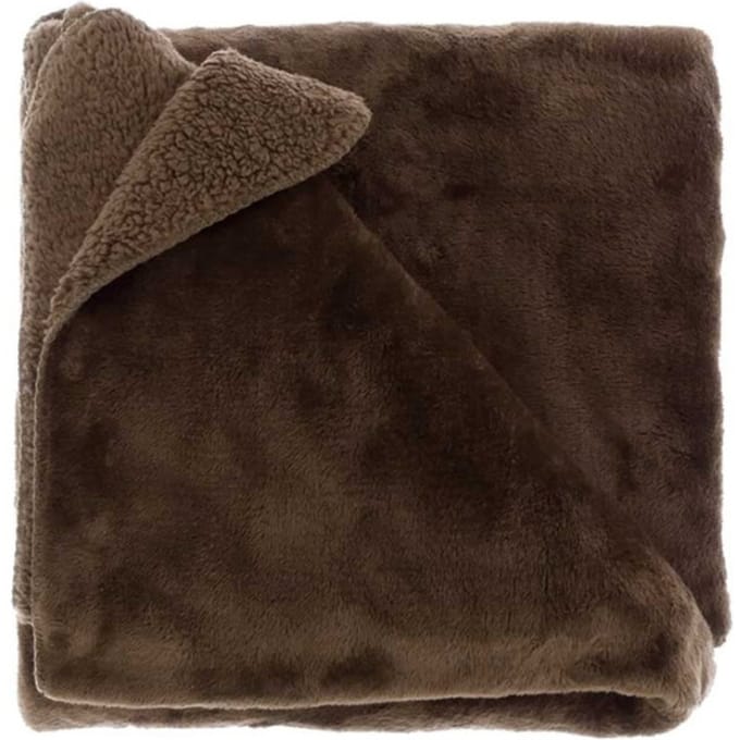 Unique Living | Plaid Torvah 150x200cm bison brown