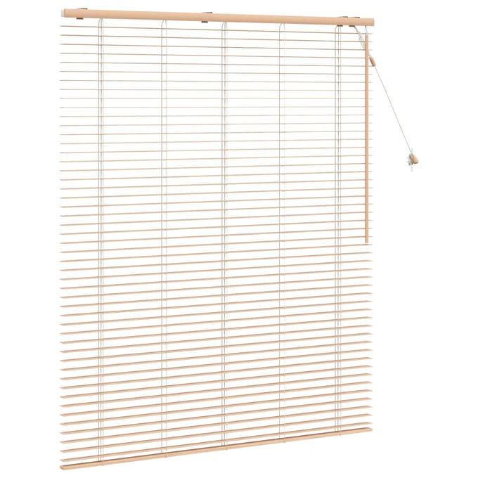 vidaXL - Venetiaanse - jaloezie - Eiken - Look - 140 - x - 160 - cm - 35 - mm