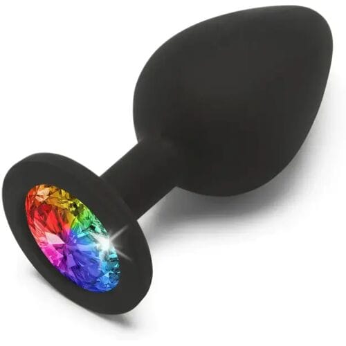 ToyJoy Anal Play Rainbow Booty Jewel - Middel