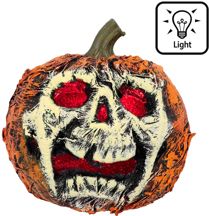 Boland - LED decoratie Pompoen Fright lights - Horror - Horror