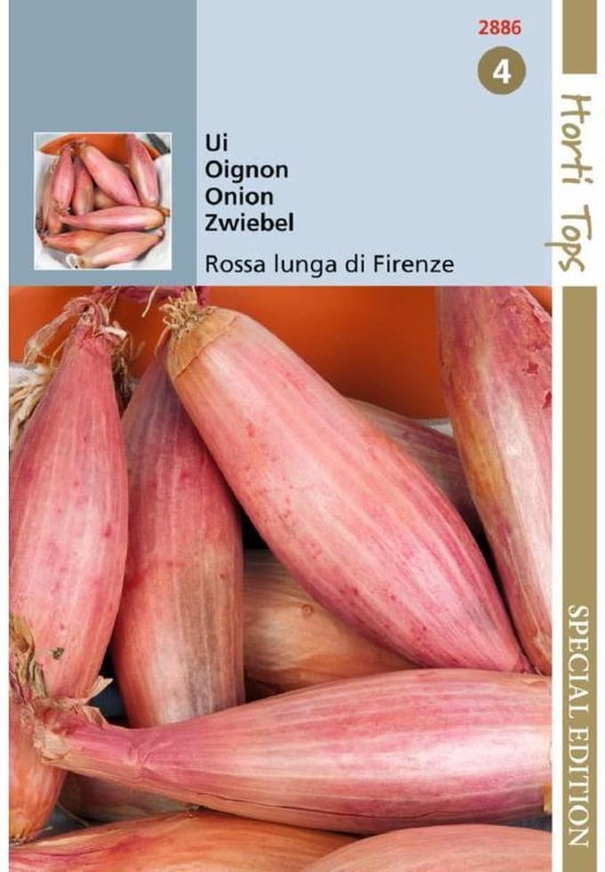 Hortitops zaden - Uien Rossa lunga di Firenze - Simiane 2 gram