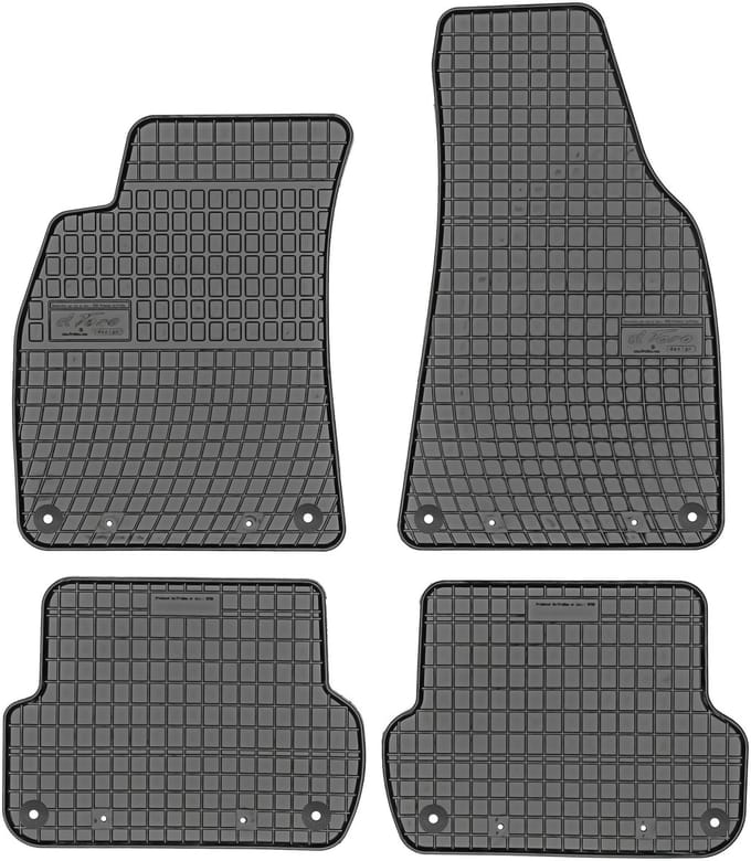 Frogum Max-Dywanik - Automatten - Audi A4 B6/B7 - Zwart - Op Maat