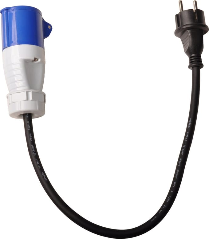 Proplus Verloopkabel Van Schuko-stekker Naar Cee 40 Cm 16a / 230 V