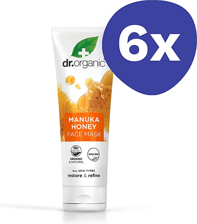 Dr Organic Manuka Honing Gezichtsmasker (6x 125ml)