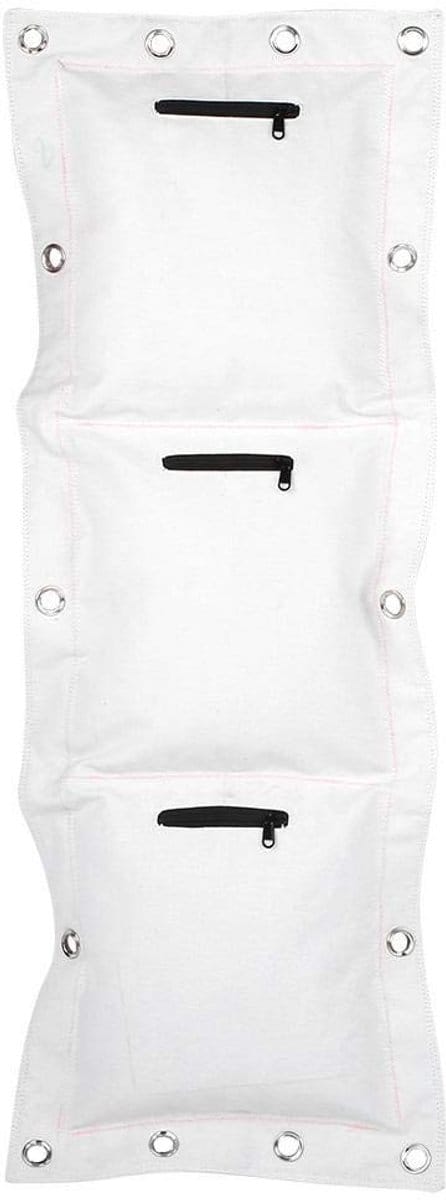 Dailygoods- Bokszak Wandgemonteerd - Zware Canvas - Stalen Gesp