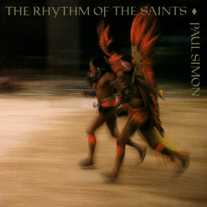 CD PAUL SIMON Rhythm Of The Saints 9260982 Warner Bros. Re 1990 US Rock Gebruikt brown