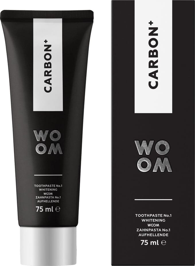 Woom tandpasta Carbon + 75ml.