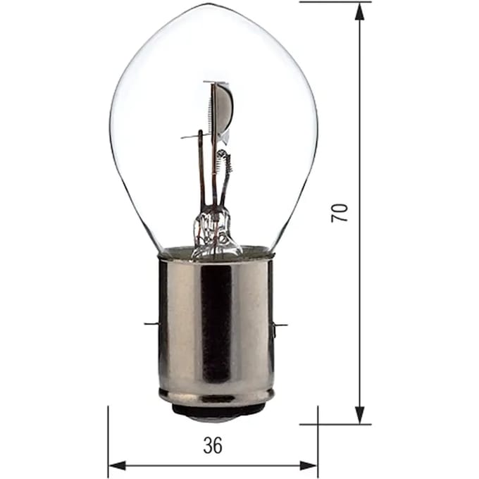 Motorlamp Bosma Ba20d 6v