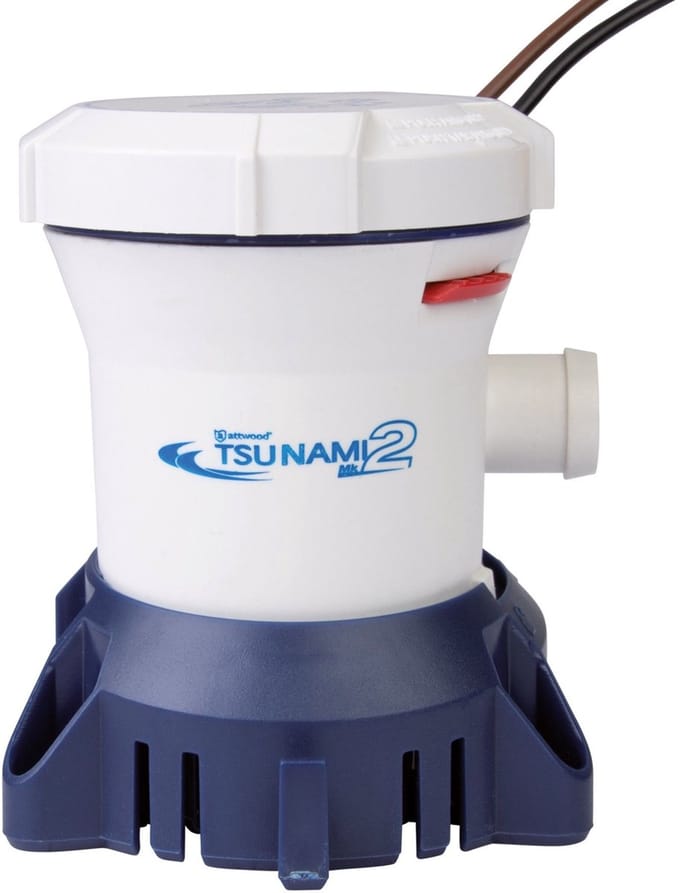 Attwood 24V Bilgepomp Tsunami 800 Mk2 44 liter/minuut