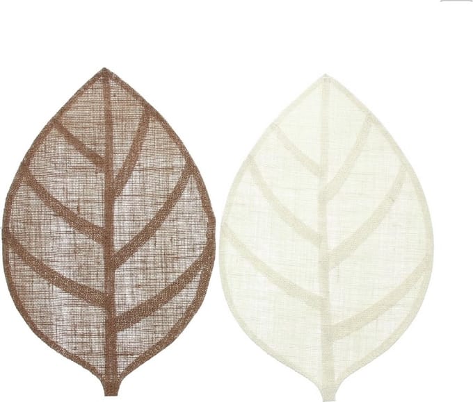 Cosy Creations Placemat set van 4 stuks - jute - 30 x 45 cm