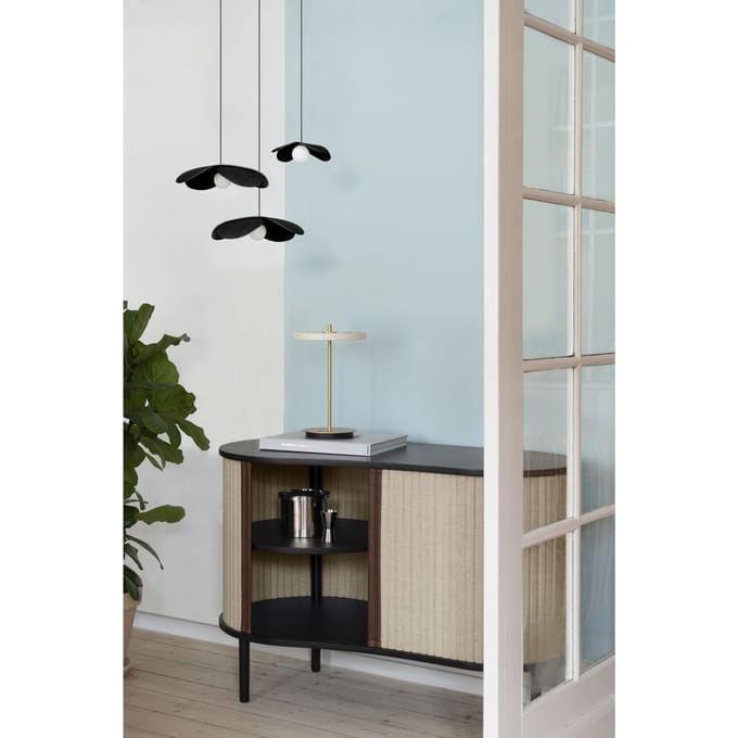 UMAGE Forget Me Not 3-delige Hanglamp - Eiken zwart