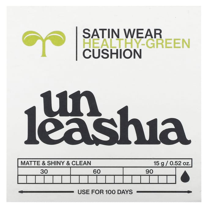 Satin Wear Gezond-Groen Kussentje, Spf30/Pa++, 18C Schelp, 15G(0.52Oz) yellow