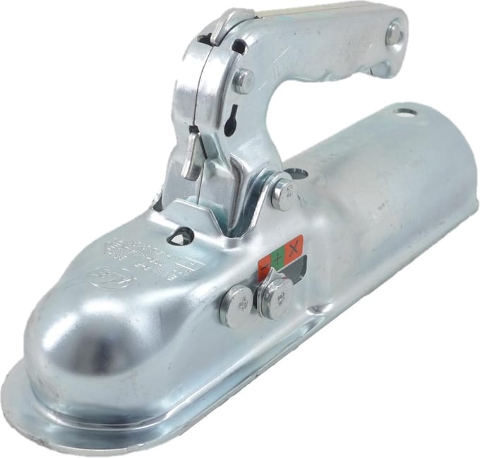 Koppeling - Ongeremd - 800KG - Rond 60mm - Albe - Aanhangwagen Koppeling - Aanhanger