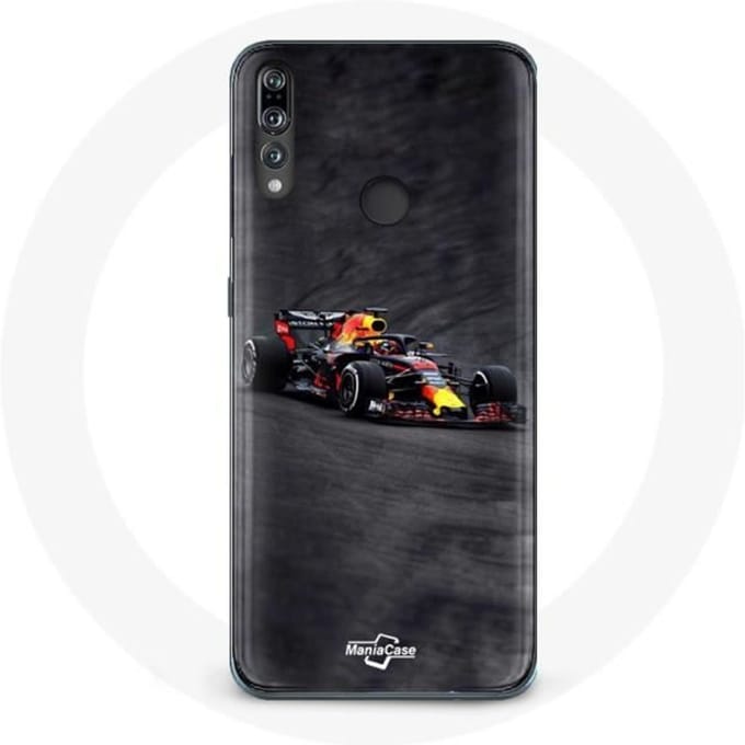 Coque pour Huawei p30 Formule 1 Max Verstappen F1 noir rouge et jaune