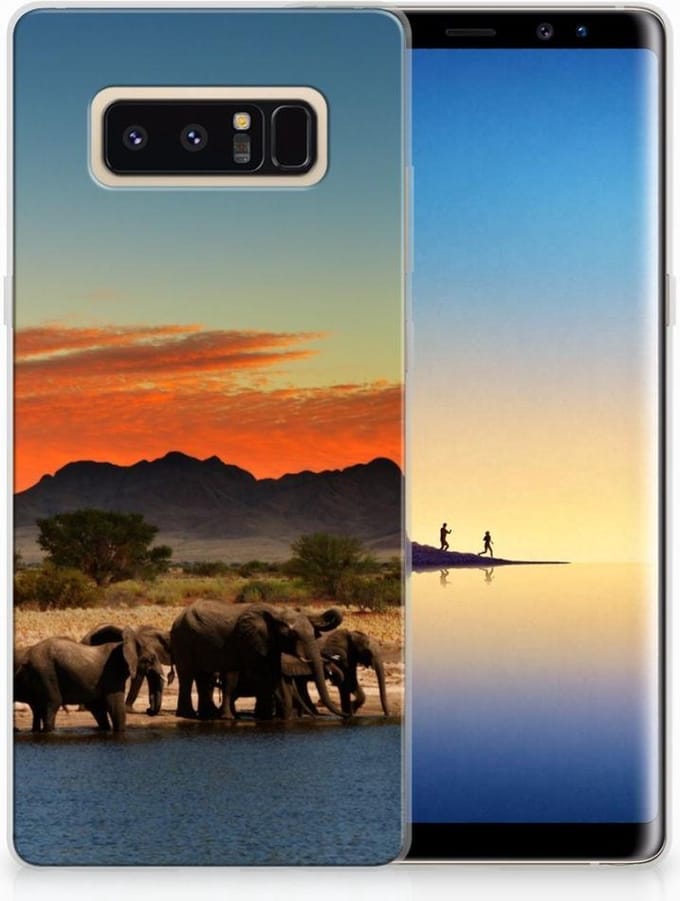 Samsung Galaxy Note 8 TPU Hoesje Olifanten