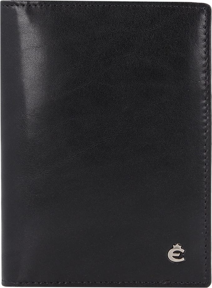 Esquire Toscana Identiteitskaart etui RFID-bescherming Leer 9 cm - schwarz