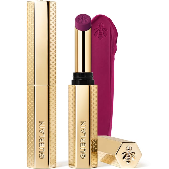 Guerlain Honey Infused Intense Lipstick Guerlain - Kiss Kiss Honey-infused Intense Lipstick 837 DEEP IRIS