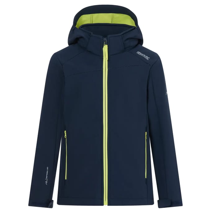 Regatta Haydenbury Softshelljack Blauw 10 Years Kinderen