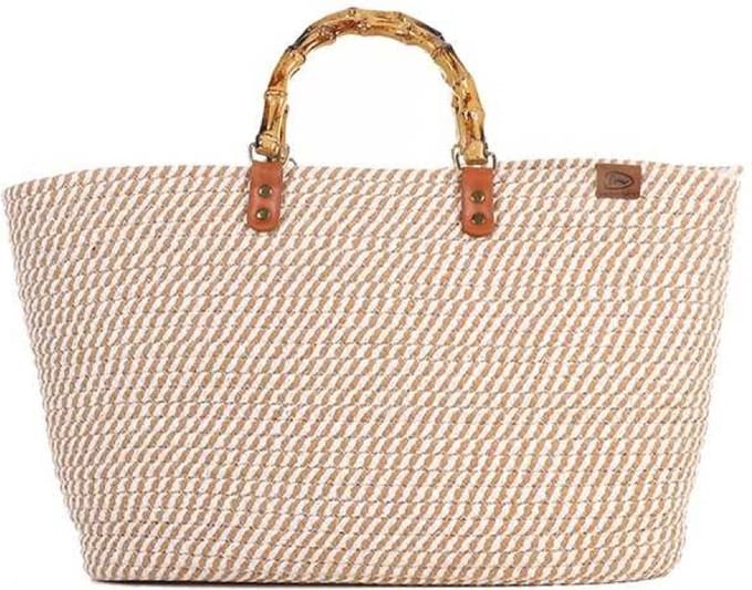 Shopper - Weekendtas - Strandtas Monachil - Naturel