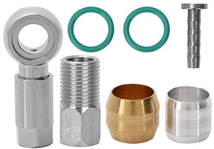 Dailygoods - Hydraulische Schijfrem Adapterset voor Fietsen