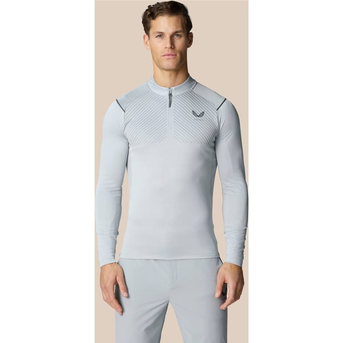 Golf Pinnacle Kwartrits Top - Grijs