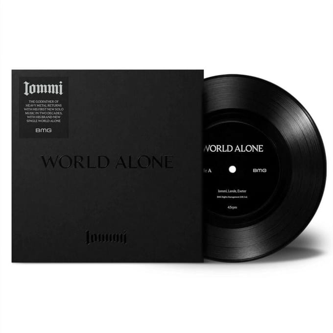 Iommi, Tony Single - World alone - voor Geen - standaard