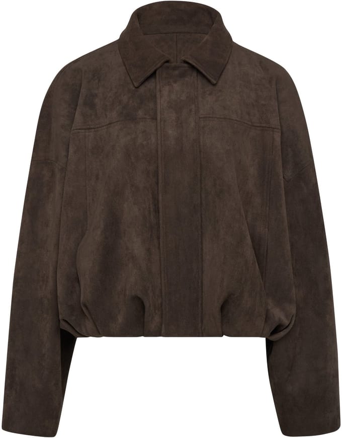 comma - female - Blouson in velourslook