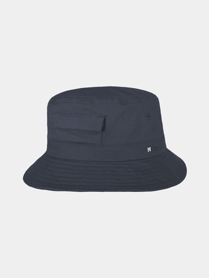 Eloy Utility - bucket hoed met ribstop patroon - Marine blauw