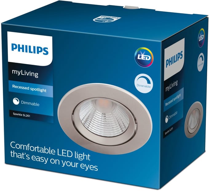 Philips SPARKLE SL261 RD 070 5.5W 27K N HV R 3p