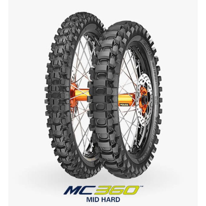 Off-road banden METZELER MC360 MID HARD 100/90-19 TT 57M