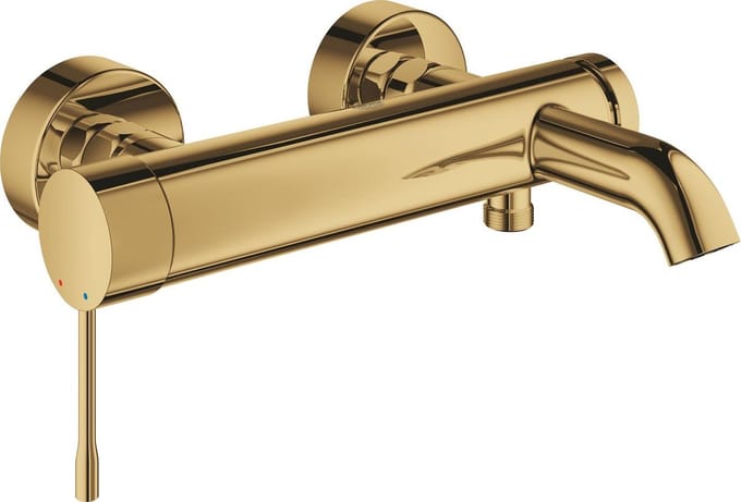GROHE Essence Badkraan - Mengkraan - 15 cm hartafstand - Cool sunrise (goud)