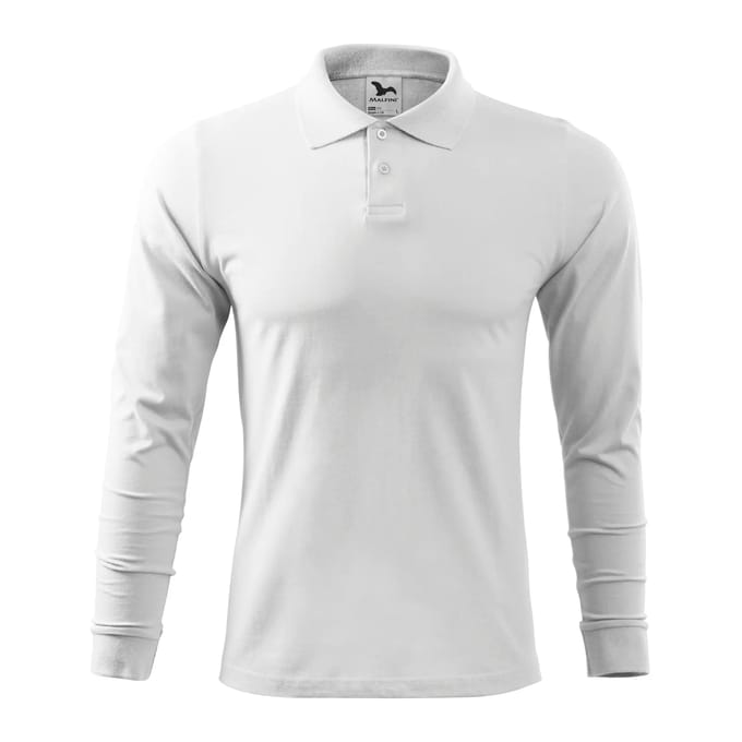 Polo met lange mouwen Malfini Single J. 211