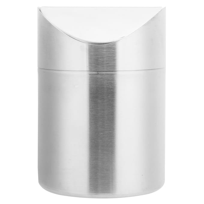 Mini Prullenbak Innovatieve Desktop Afvalbak Afvalcontainer voor Kantoor Auto white