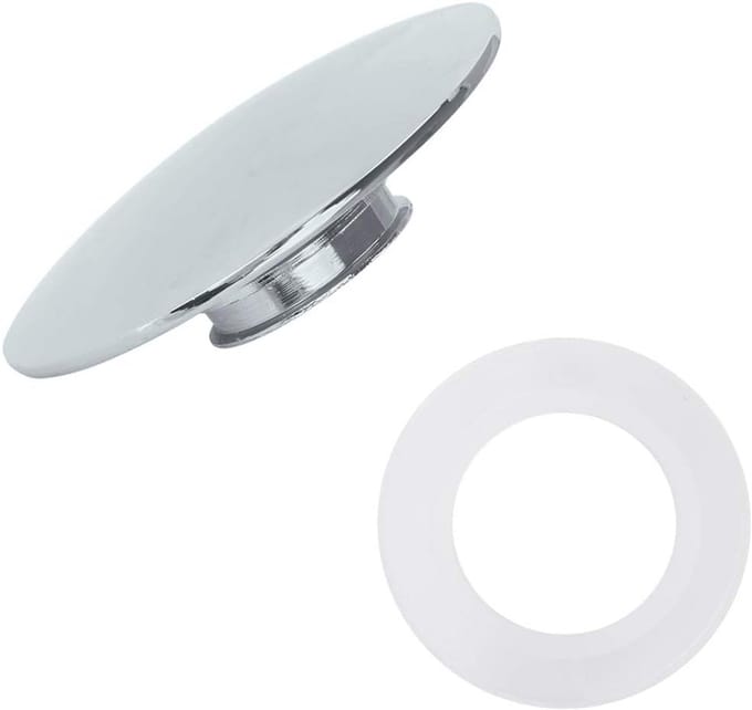 2 Stuks 66mm Wastafel Drukknop Afval Plug Vervanging voor Badkamer