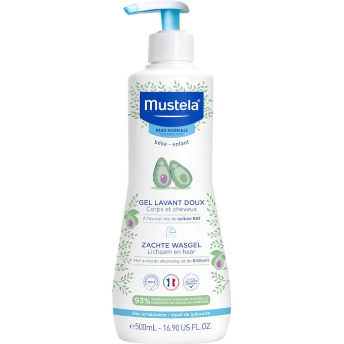 Kinder Gel en Shampoo Mustela (500 ml)