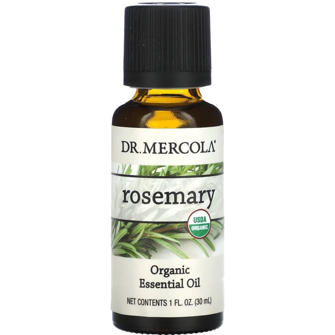 Dr. Mercola, Organic Essential Oil, Rosemary, 30 Ml (1 Fl Oz)