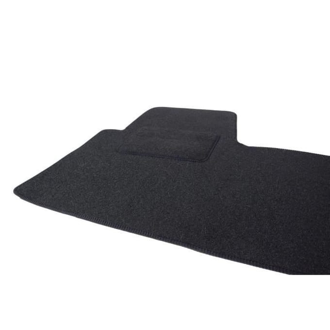 Tapis De Sol Noir Velours - J&J AUTOMOTIVE - Renault Master - Sur Mesure - Antidérapant - Imperméable noir
