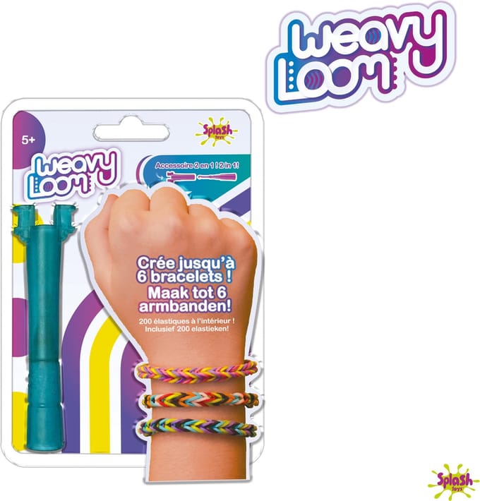 Splash Weavy Loom 2in1 Accessoire + 200 Elastiekjes