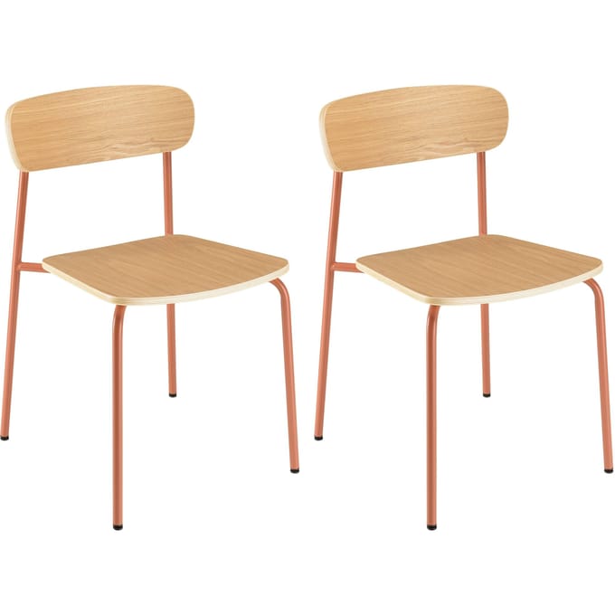 Set van 2 eetkamerstoelen Tom | Macabane